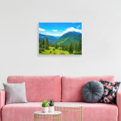 Landschap No. 19, Landschap Serie Canvasprint Canvas Afdruk (Insitu (Woonkamer))