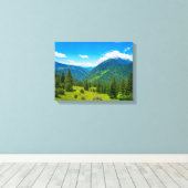 Landschap No. 19, Landschap Serie Canvasprint Canvas Afdruk (Insitu (Houten vloer))