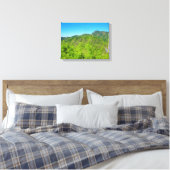 Landschap No. 8, Landschap Serie Canvasprint Canvas Afdruk (Insitu (Slaapkamer))