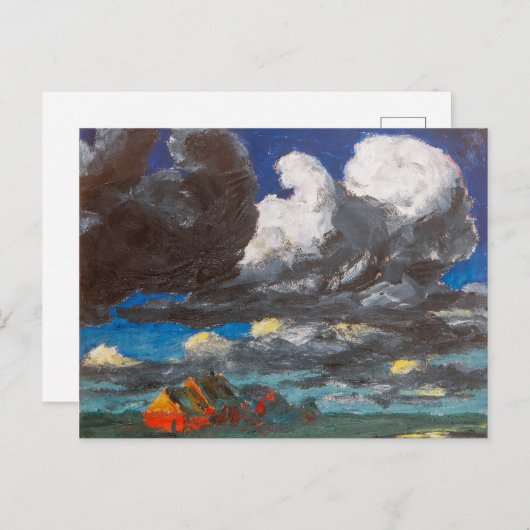 Landschap, Noord-Friesland | Emil Nolde | Briefkaart (Voorkant / Achterkant)