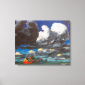 Landschap, Noord-Friesland | Emil Nolde | Canvas Afdruk (Voorkant)