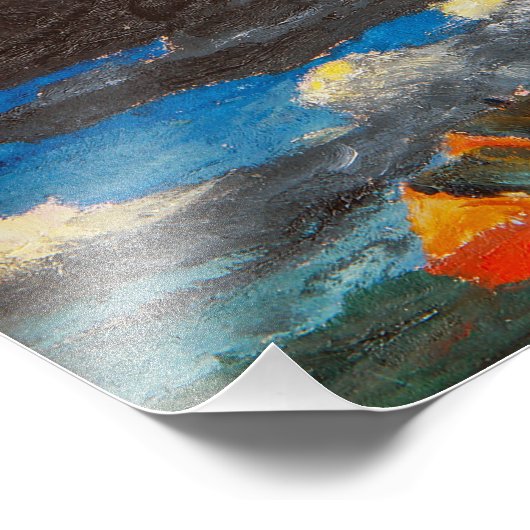 Landschap, Noord-Friesland | Emil Nolde | Foto Afdruk (Hoek)