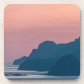 Landschap Noorwegen Bier Onderzetter (Voorkant)