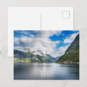 Landschap Noorwegen Briefkaart (Voorkant / Achterkant)