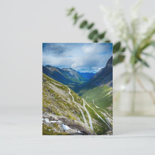 Landschap Noorwegen Briefkaart (Staand voorkant)