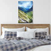 Landschap Noorwegen Canvas Afdruk (Insitu (Slaapkamer))