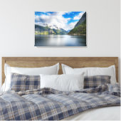 Landschap Noorwegen Canvas Afdruk (Insitu (Slaapkamer))