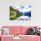 Landschap Noorwegen Canvas Afdruk (Insitu (Woonkamer))