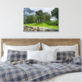 Landschap Noorwegen Canvas Afdruk (Insitu (Slaapkamer))