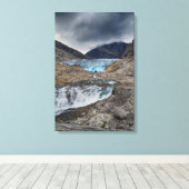 Landschap Noorwegen Canvas Afdruk (Insitu (Houten vloer))