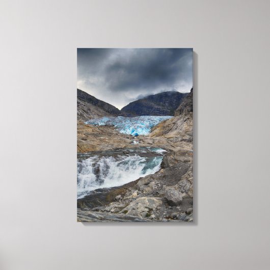 Landschap Noorwegen Canvas Afdruk (Voorkant)