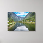 Landschap Noorwegen Canvas Afdruk (Voorkant)