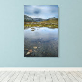Landschap Noorwegen Canvas Afdruk (Insitu (Houten vloer))