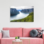 Landschap Noorwegen Canvas Afdruk (Insitu (Woonkamer))