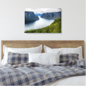 Landschap Noorwegen Canvas Afdruk (Insitu (Slaapkamer))