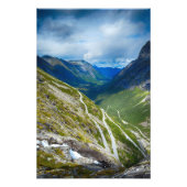 Landschap Noorwegen Foto Afdruk (Voorkant)