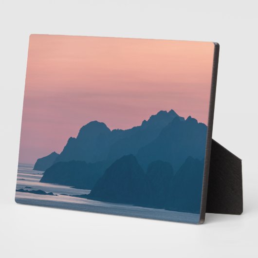 Landschap Noorwegen Fotoplaat (Zijkant)