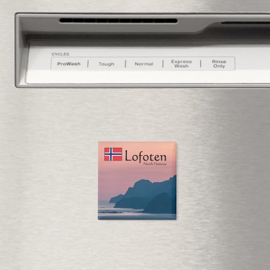 Landschap Noorwegen Magneet (Insitu (Vaatwasser))