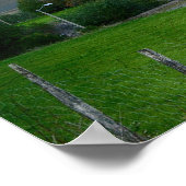 Landschap Noorwegen Poster (Hoek)