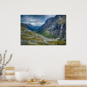 Landschap Noorwegen Poster (Keuken)
