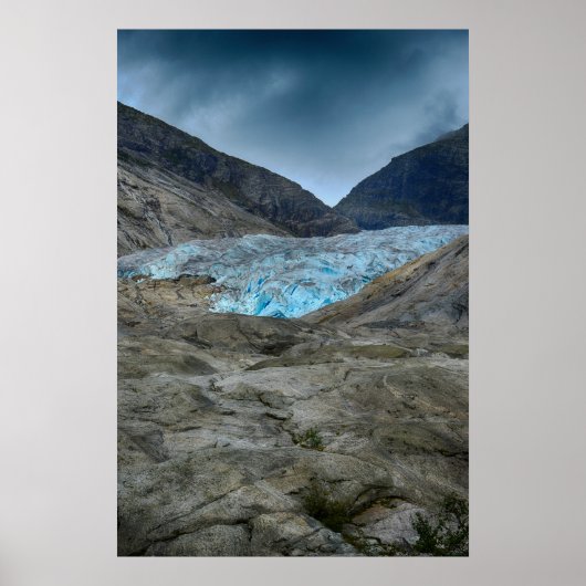 Landschap Noorwegen Poster (Voorkant)