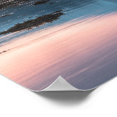 Landschap Noorwegen Poster (Hoek)