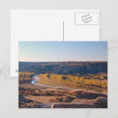 Landschap North Dakota Briefkaart (Voorkant / Achterkant)