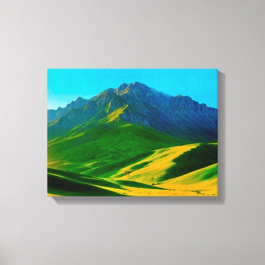Landschap Nr. 17, Landschap Serie Canvasprint Canvas Afdruk (Voorkant)