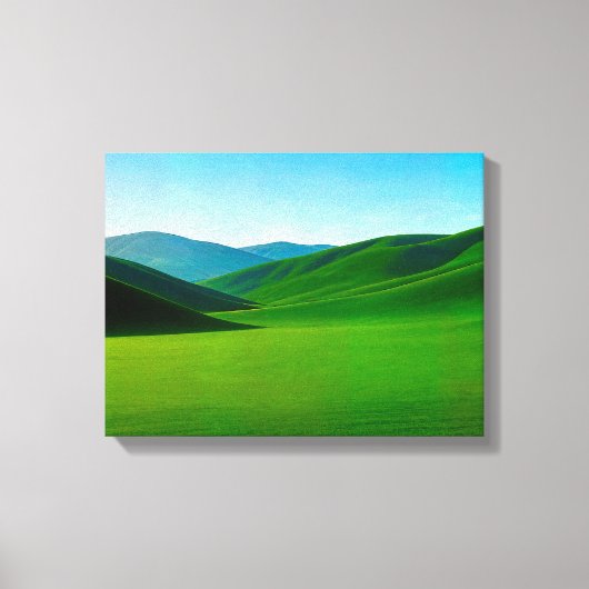 Landschap nr. 1, Landschap Serie Canvasprint Canvas Afdruk (Voorkant)