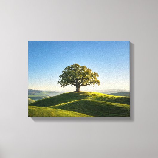 Landschap Nr. 6, Landschap Serie Canvasprint Canvas Afdruk (Voorkant)