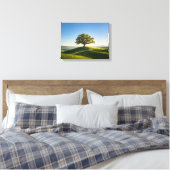 Landschap Nr. 6, Landschap Serie Canvasprint Canvas Afdruk (Insitu (Slaapkamer))
