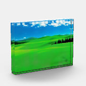 Landschap Nr. 7, Landschap Serie, 7" x 5" Fotoblokken (Links)
