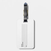 Landschap Oia Bagage Label (Achterkant verticaal)