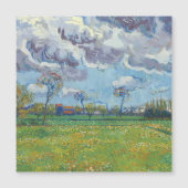 Landschap onder een stormachtige hemel Vincent Gog (Voorkant)