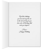 Landschap oom Birthday-kaart (Binnen (Rechts))