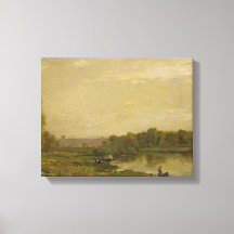 Landschap op de Oise, Charles-François Daubigny,