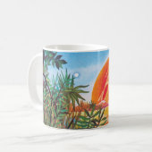 Landschap op Europa - Sci Fi Jupiter Moon Painting Mok (Voorkant links)