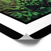 Landschap op Europa - Sci Fi Jupiter Moon Painting Poster (Hoek)