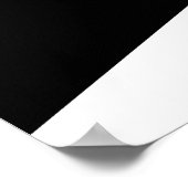 Landschap op kunst poster (Hoek)