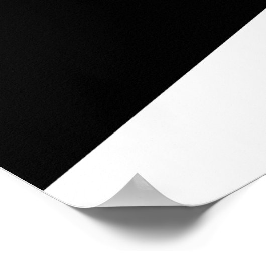 Landschap op kunst poster (Hoek)