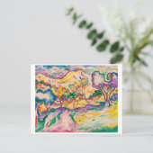 Landschap op La Ciotat | Georges Braque | Briefkaart (Staand voorkant)