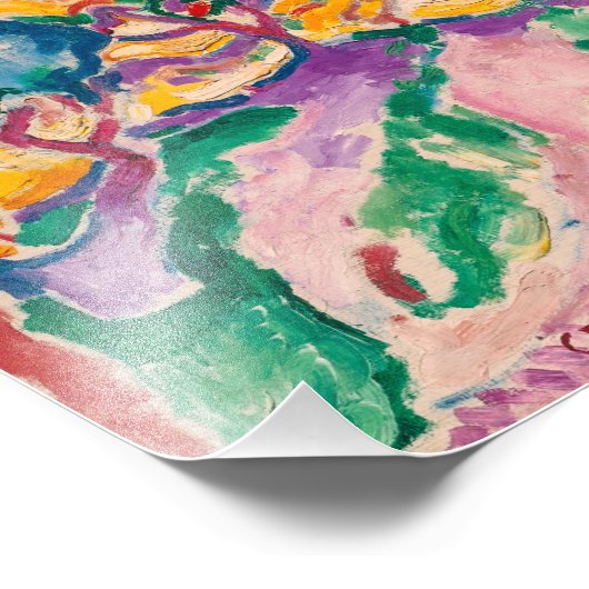 Landschap op La Ciotat | Georges Braque | Foto Afdruk (Hoek)