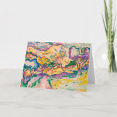 Landschap op La Ciotat | Georges Braque | Kaart (Voorkant)