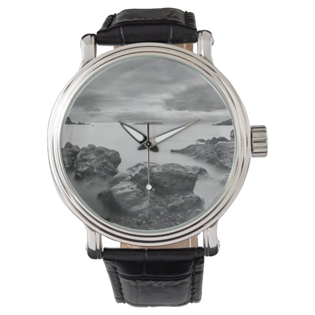Landschap op West Shetland Horloge (Voorkant)