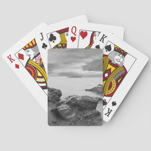 Landschap op West Shetland Pokerkaarten (Achterkant)