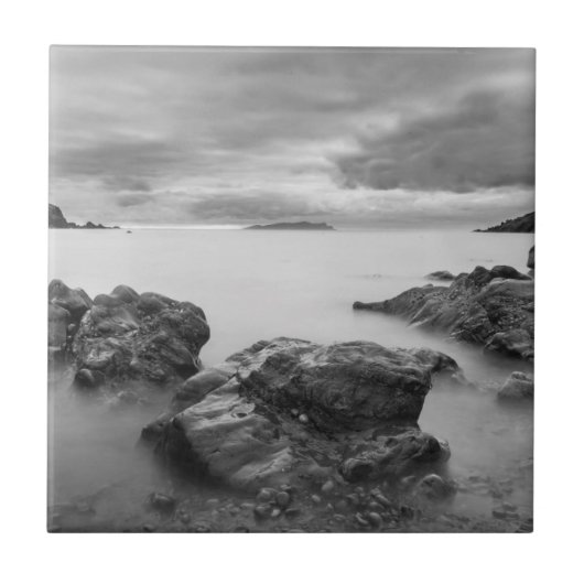 Landschap op West Shetland Tegeltje (Voorkant)