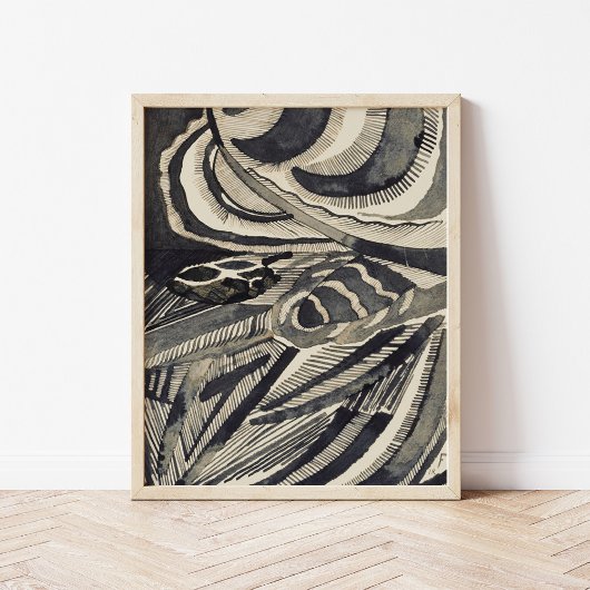 Landschap | Otto Freundlich Poster