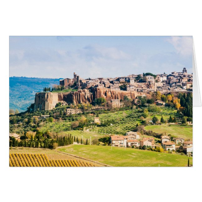 Landschap over Orvieto (Voorkant Horizontaal)