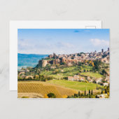 Landschap over Orvieto Briefkaart (Voorkant / Achterkant)