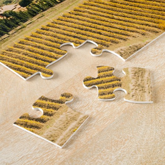 Landschap over Orvieto Legpuzzel (Zijkant)